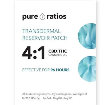 4:1 CBD Transdermal Patch (NWCS)